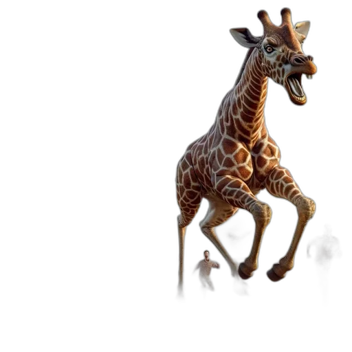 animal, creature, staff, weapon transparent PNG cut-out