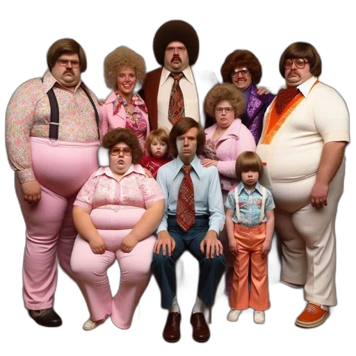 staff, concept art, pastel, family transparent PNG cut-out