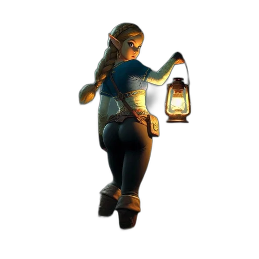 staff, bottle, dress, weapon transparent PNG cut-out