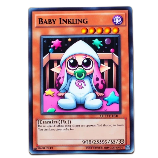 concept art, baby, inkling, yu-gi-oh transparent PNG cut-out