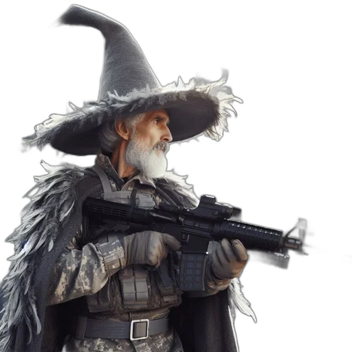 weapon, hat, staff, concept art transparent PNG cut-out