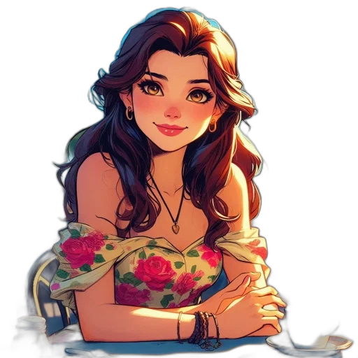 jewelry, dress, face, crown transparent PNG cut-out