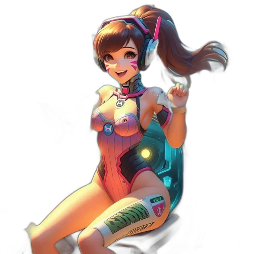 dress, staff, robot, weapon transparent PNG cut-out