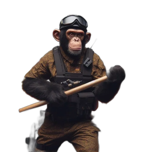 staff, animal, creature, weapon transparent PNG cut-out