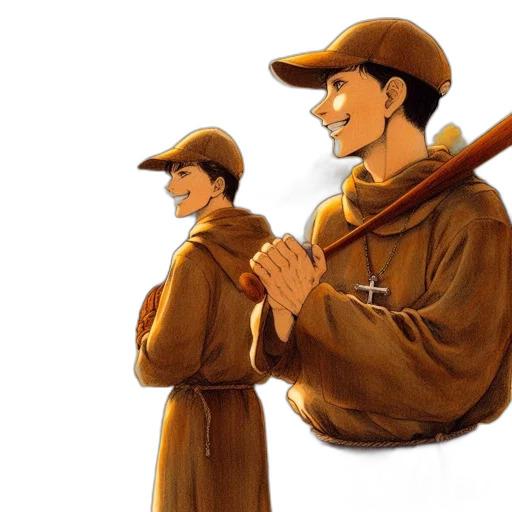 staff, hat, concept art, cartoon transparent PNG cut-out