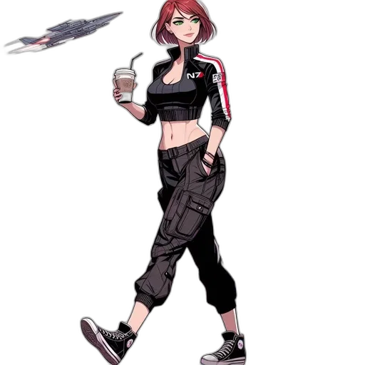 staff, weapon, jacket, concept art transparent PNG cut-out