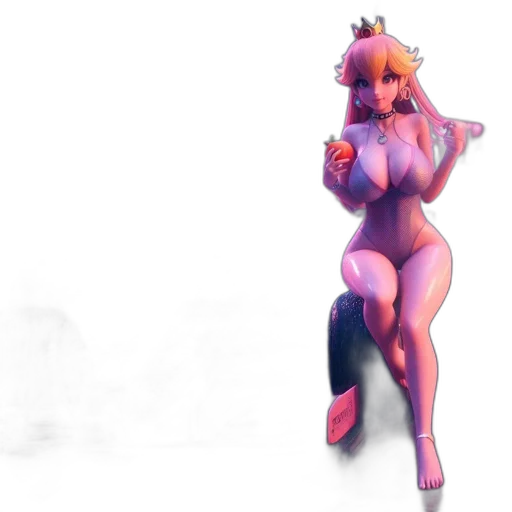 dress, concept art, 3d render, pixel art transparent PNG cut-out