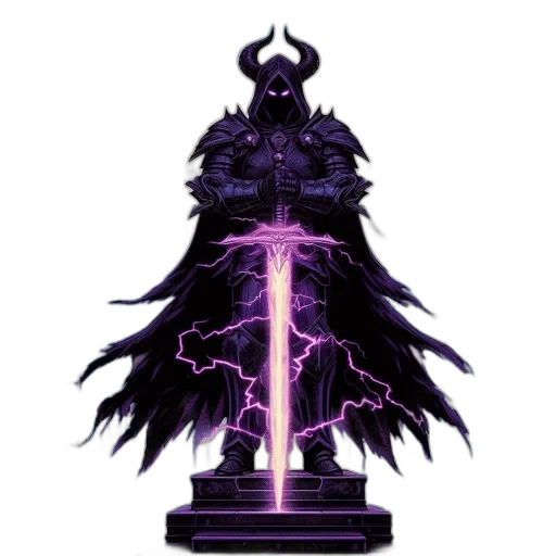 sword, crown, staff, dragon transparent PNG cut-out