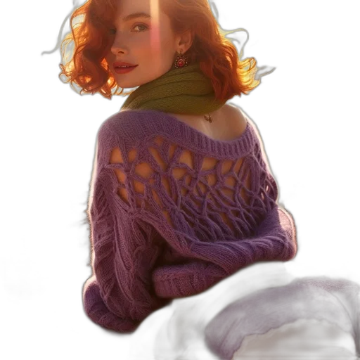 dress, jacket, creature, face transparent PNG cut-out