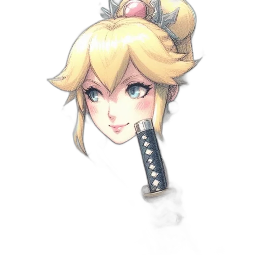 crown, staff, weapon, sword transparent PNG cut-out