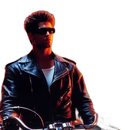 jacket, cyberpunk, concept art, photorealistic transparent PNG cut-out