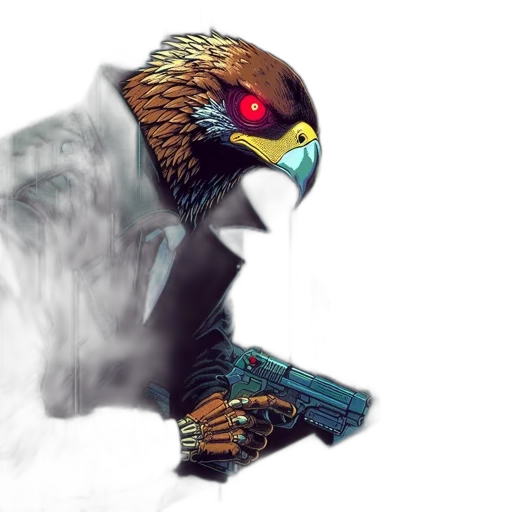 animal, weapon, concept art, pixel art transparent PNG cut-out