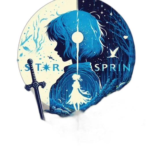 sword, jacket, umbrella, staff transparent PNG cut-out