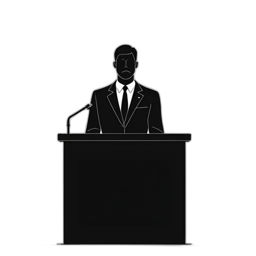 robot, staff, face, jacket transparent PNG cut-out