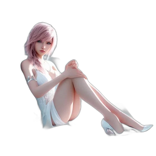 dress, robot, sword, staff transparent PNG cut-out