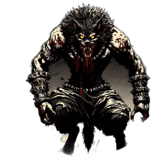 creature, animal, concept art, comic book art transparent PNG cut-out