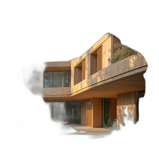 building, 3d render, concept art, photorealistic transparent PNG cut-out