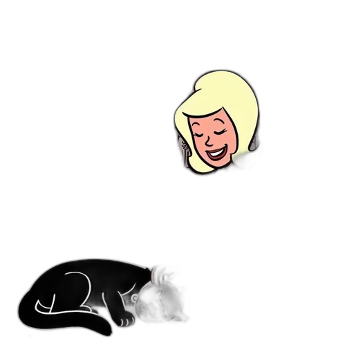 hat, hair, face, creature transparent PNG cut-out