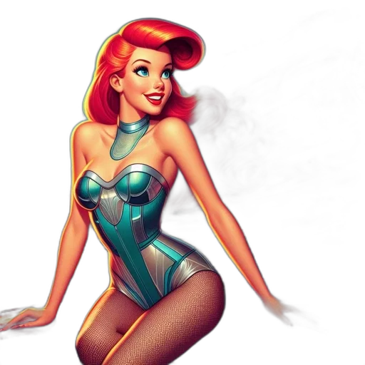 dress, comic book art, concept art, cartoon transparent PNG cut-out