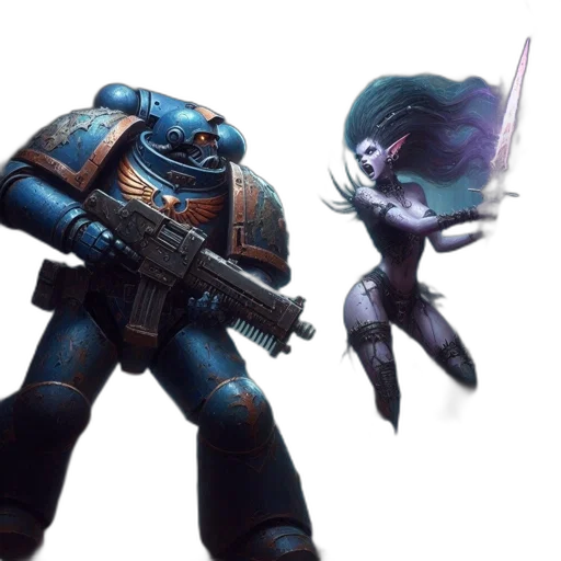 robot, weapon, concept art, fantasy art transparent PNG cut-out