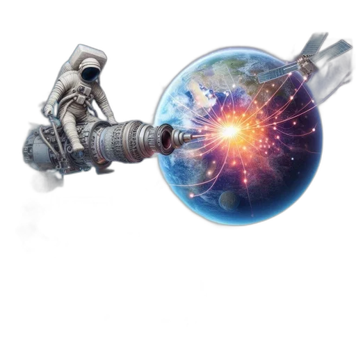 robot, weapon, staff, sword transparent PNG cut-out