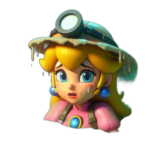 face, hat, weapon, staff transparent PNG cut-out