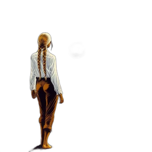 staff, jacket, robot, creature transparent PNG cut-out