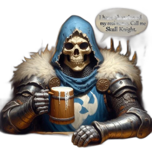 crown, sword, mask, fantasy art transparent PNG cut-out