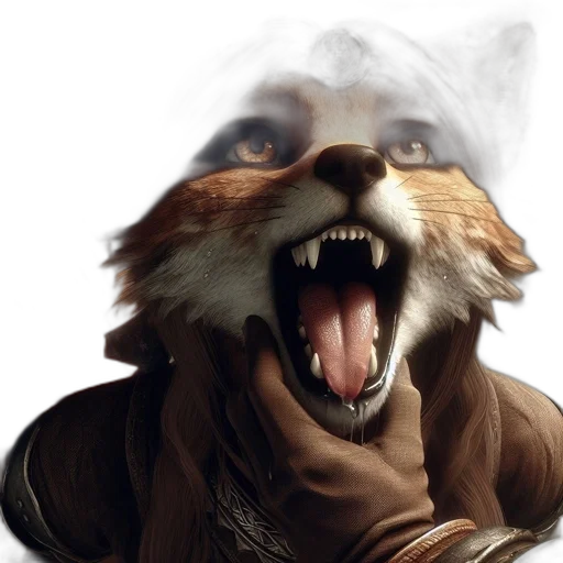 animal, creature, concept art, photorealistic transparent PNG cut-out