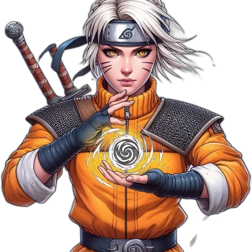 staff, sword, jacket, weapon transparent PNG cut-out