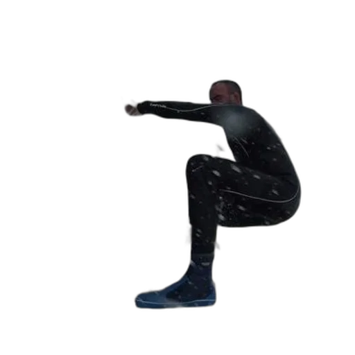 staff, jacket, creature, shoes transparent PNG cut-out