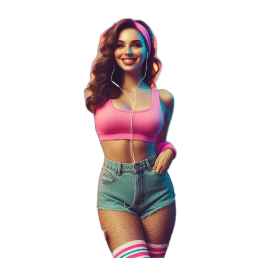 dress, pixel art, concept art, 3d render transparent PNG cut-out