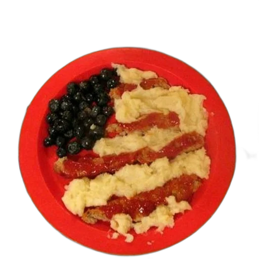 food, crown, red, plate transparent PNG cut-out