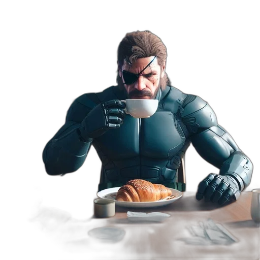 food, robot, jacket, concept art transparent PNG cut-out