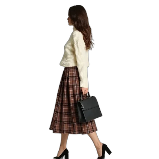 dress, jacket, earth tones, monochrome transparent PNG cut-out