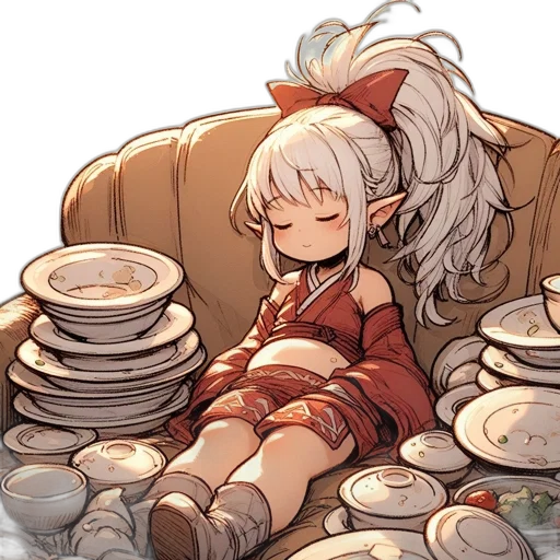 food, furniture, robot, anime transparent PNG cut-out