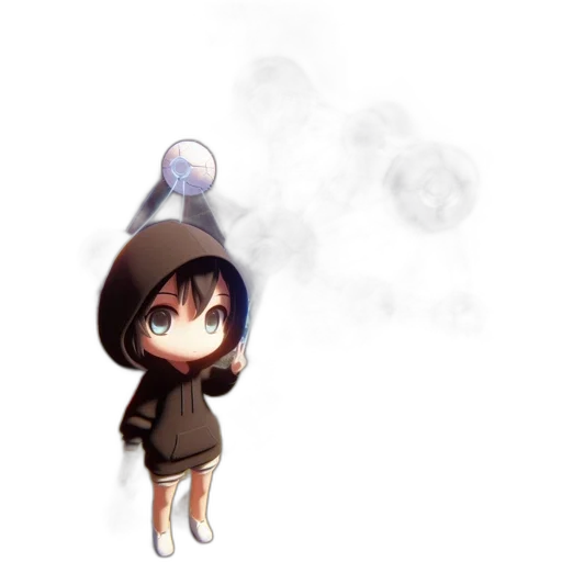 umbrella, hat, staff, dress transparent PNG cut-out