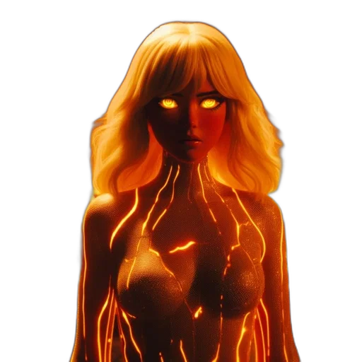 dress, hair, mask, comic book art transparent PNG cut-out