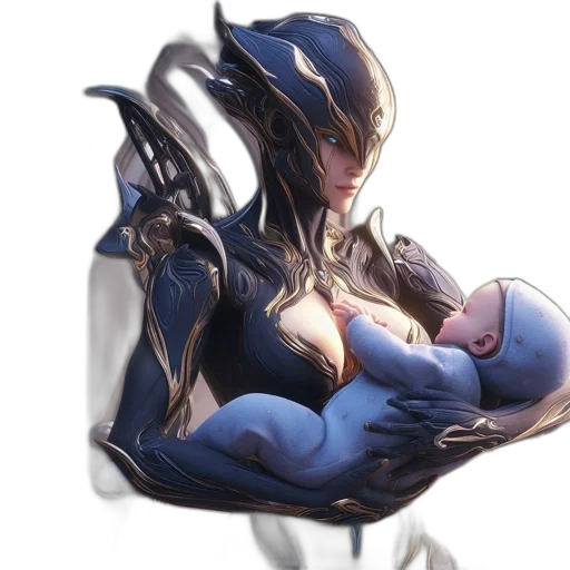dragon, mask, weapon, creature transparent PNG cut-out