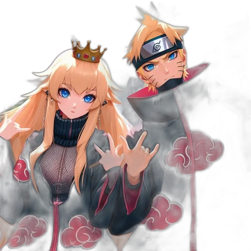 crown, anime, concept art, fantasy art transparent PNG cut-out