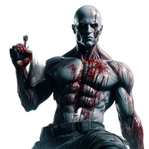 comic book art, concept art, photorealistic, fantasy art transparent PNG cut-out