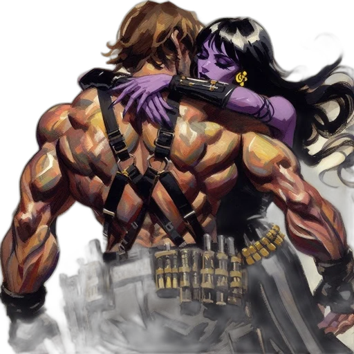 comic book art, concept art, fantasy art, pixel art transparent PNG cut-out