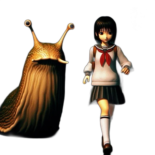 dress, creature, concept art, 3d render transparent PNG cut-out