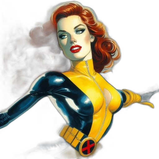 comic book art, concept art, photorealistic, fantasy art transparent PNG cut-out