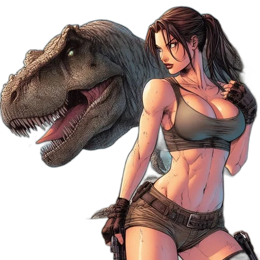 concept art, comic book art, fantasy art, photorealistic transparent PNG cut-out