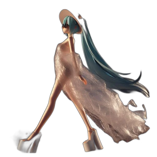 dress, creature, jewelry, shoes transparent PNG cut-out