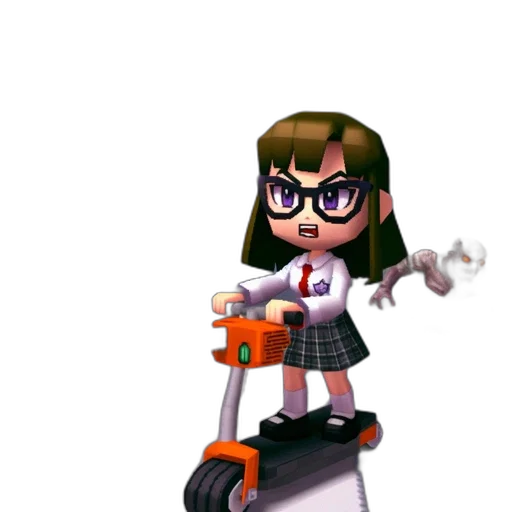 robot, staff, weapon, 3d render transparent PNG cut-out