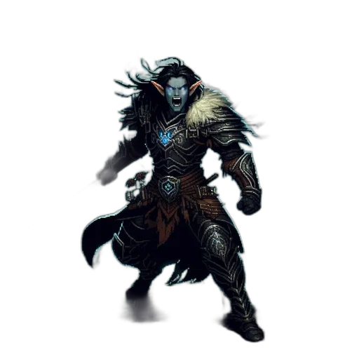 staff, fantasy art, concept art, comic book art transparent PNG cut-out