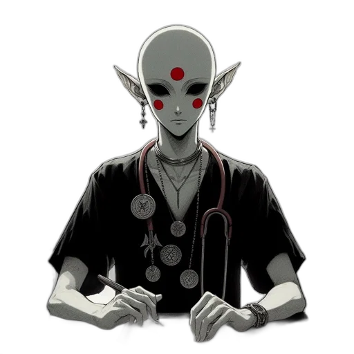 staff, jewelry, mask, crown transparent PNG cut-out