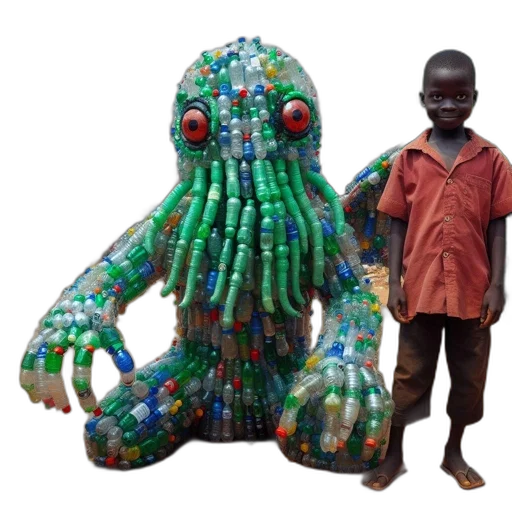creature, bottle, animal, robot transparent PNG cut-out